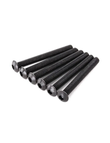 Tornillos, de cabeza abombada de 3x27 mm (accionamiento hexagonal) (6), TRX2616 - Imagen 1
