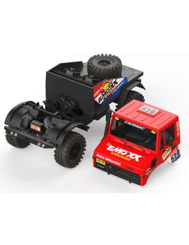 CROSS RC CAMION EMO XX Stegosaurus 1/6 RTR 775 con escobillas - Rally - Imagen 10