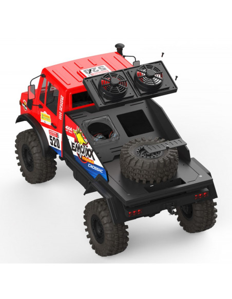 CROSS RC CAMION EMO XX Stegosaurus 1/6 RTR 775 con escobillas - Rally - Imagen 11