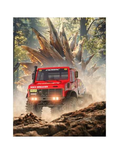 CROSS RC CAMION EMO XX Stegosaurus 1/6 RTR 775 con escobillas - Rally - Imagen 13