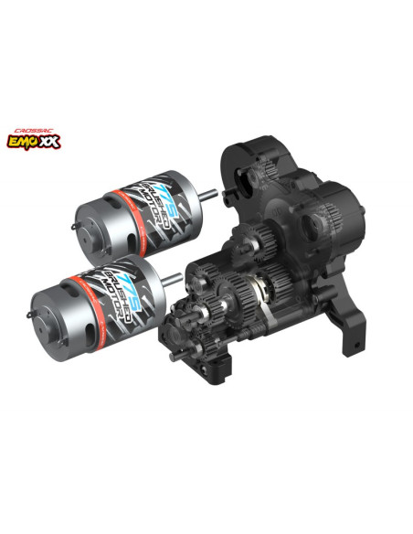 CROSS RC CAMION EMO XX Stegosaurus 1/6 RTR 775 con escobillas - Rally - Imagen 19