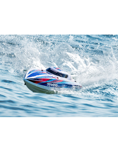 PACK EMBARCACION DE ALTO RENDIMIENTO TRAXXAS DISRUPTOR 4S +BATERIA ABSIMA 4S 6700MAH+CARGADOR TEAM CORALLY - Imagen 17