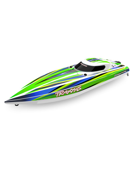 PACK EMBARCACION DE ALTO RENDIMIENTO TRAXXAS DISRUPTOR 4S +BATERIA ABSIMA 4S 6700MAH+CARGADOR TEAM CORALLY - Imagen 2