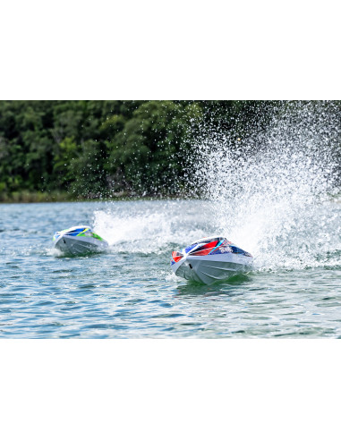 PACK EMBARCACION DE ALTO RENDIMIENTO TRAXXAS DISRUPTOR 4S +BATERIA ABSIMA 4S 6700MAH+CARGADOR TEAM CORALLY - Imagen 7