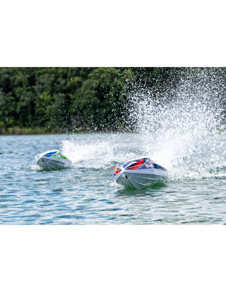 PACK EMBARCACION DE ALTO RENDIMIENTO TRAXXAS DISRUPTOR 4S +BATERIA ABSIMA 4S 6700MAH+CARGADOR TEAM CORALLY - Imagen 7