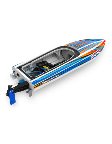 PACK EMBARCACION DE ALTO RENDIMIENTO TRAXXAS DISRUPTOR 4S +BATERIA ABSIMA 4S 6700MAH+CARGADOR TEAM CORALLY - Imagen 4