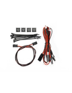 TRX10349X Cableado, luces LED/bridas (10)/soportes para bridas (4) (compatible con remolques para barcos n.° 10350 y 10650) - Imagen 1