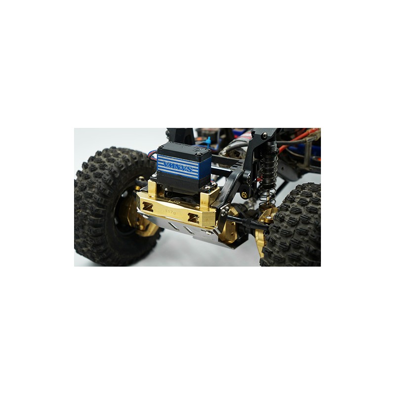 TRX4-044PARACHOQUES DELANTERO DE LATON 117G Y MONTAJE SERVO PARA TRX4 Y TRX6 YEAHRACING - Imagen 3