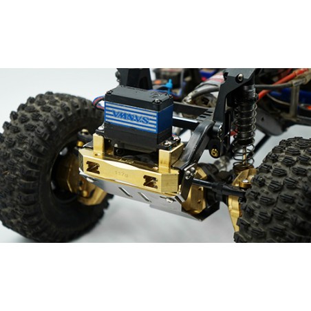TRX4-044PARACHOQUES DELANTERO DE LATON 117G Y MONTAJE SERVO PARA TRX4 Y TRX6 YEAHRACING - Imagen 3