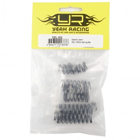 DDL-002JUEGO DE MUELLES DESERT LIZARD 100MM YEAH RACING - Imagen 2