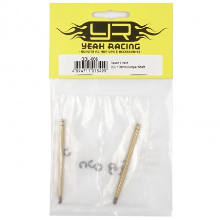 DDL-006EJE DE AMORTIGUADOR DESERT LIZARD DDL 100MM ,YEAH RACING - Imagen 2