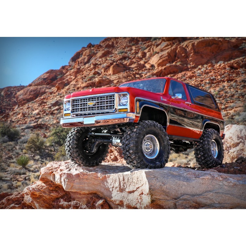 TRAXXAS TRX4 CHEVROLET BLAZER K5 SCALE 4X4 4WD CRAWLER 1/10 ,ROJOTRA82076-4R - Imagen 5