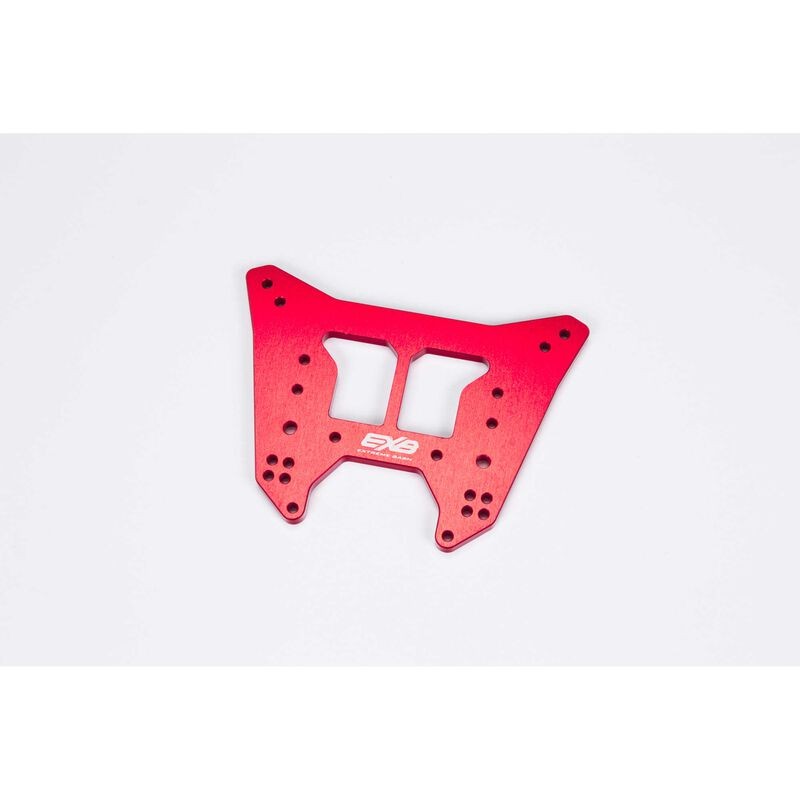 ARA320580 Amortiguador trasero de aluminio CNC 7075 T6 ML, Rojo: EXBARA320580 TORRE DE AMORTIGUACION  TRASERA DE ALUMINIO CNC 70 - Imagen 1