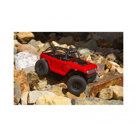 AXI90081T1AXIAL SCX24 Deadbolt 1/24th Scale Elec 4WD - RTR, Rojo - Imagen 4