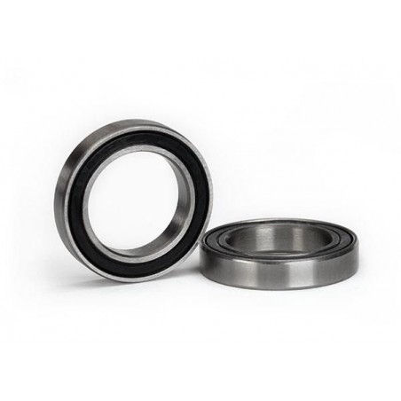 COMPRARTRX5107ARodamiento de bolas (17x26x5mm) de caucho negro sellado (2pcs - Imagen 1