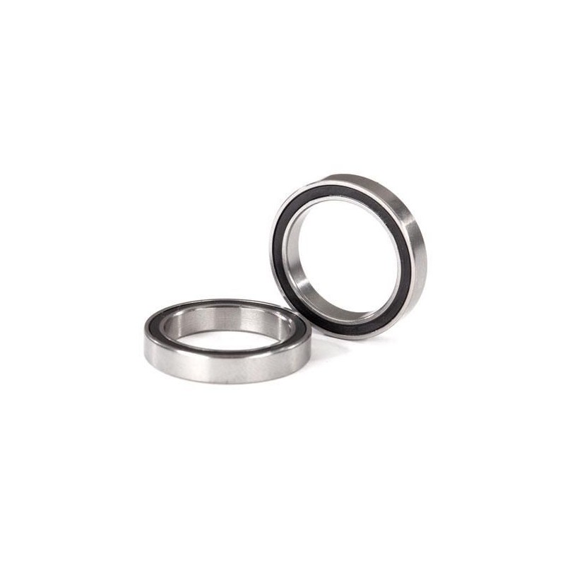 Rodamientos de bolas (17x23x4mm) sellados con caucho negro (2pcs)TRX5098A - Imagen 1