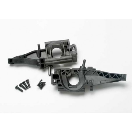 TRX5329 Tabique, trasero (mitades izq. y der.)/ retenedor del diferencial, trasero/ BCS de 4x14 mm (2) - Imagen 1