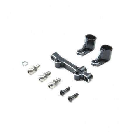 LOS311002 Bielas acodadas y Drag Link Aluminio: Mini-T 2.0, Mini-B - Imagen 1
