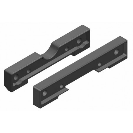 C-00180-052 Soporte de brazo de suspensión trasero compuesto 1 juego TEAM CORALLY - Imagen 1