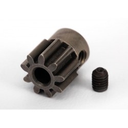 TRX6745 Piñon Traxxas 9T Dientes 32 Pitch  Eje 3.2mm - Imagen 1