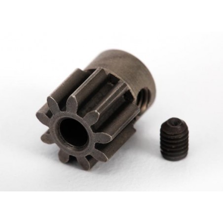 TRX6745 Piñon Traxxas 9T Dientes 32 Pitch  Eje 3.2mm - Imagen 1