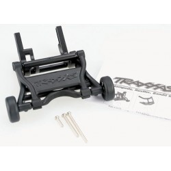 TRX3678  Barra con ruedas, ensamblada (negra) (se adapta a las series Slash, Bandit®, Rustler®, Stampede®) - Imagen 1