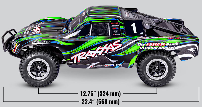 Traxxas Slash 4X4 VXL Clipless HD