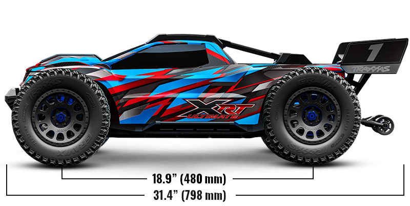 TRAXXAS XRT ULTIMATE X VXL 8S 4X4 RTR Edición Limitada 1/7