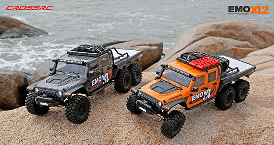 Mustang Cross RC EMO XL2 Simulación 1/8 de coche de escalada 6X6