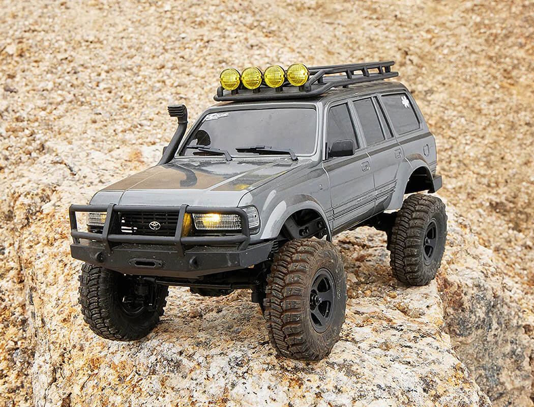 FMS FCX 1/18 Toyota LC80 RTR - Gris