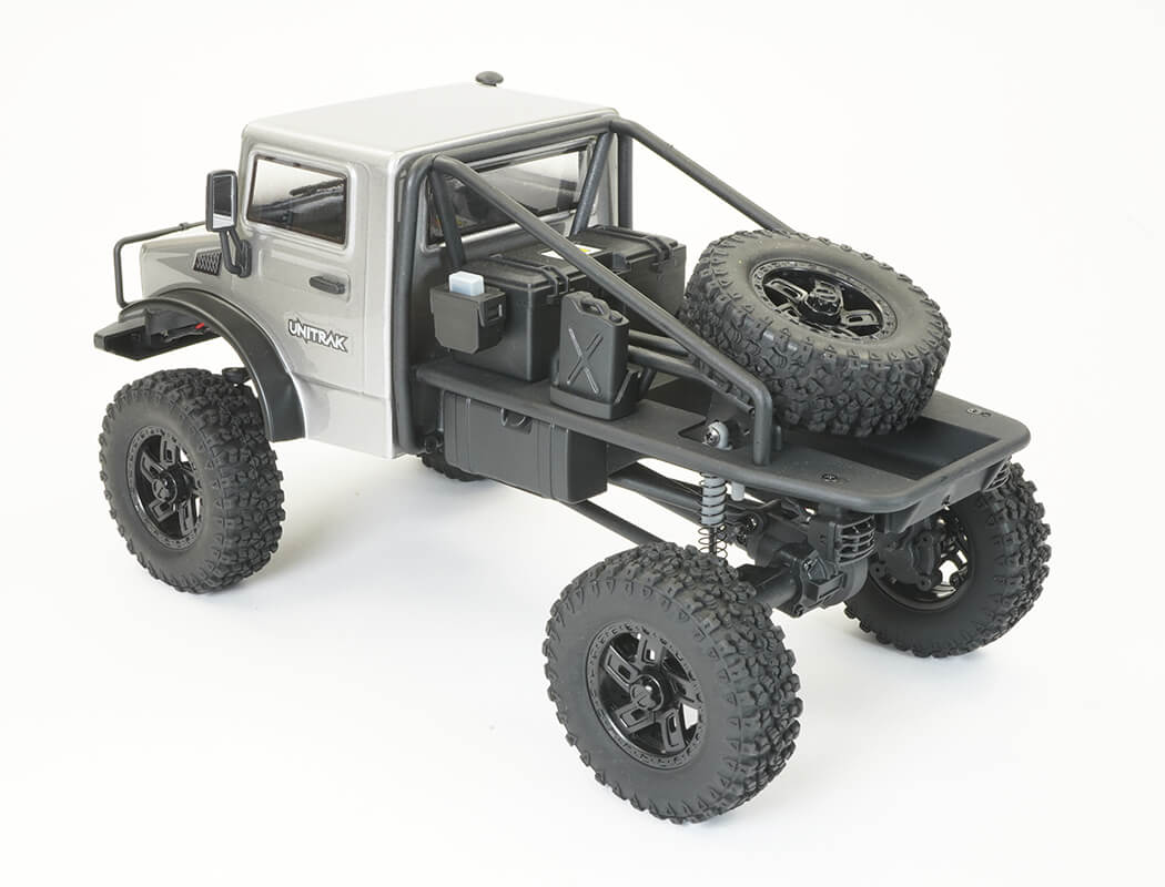 FTX OUTBACK MINI XP 1:18 EVO UNITRAK TRAIL RTR PLATA