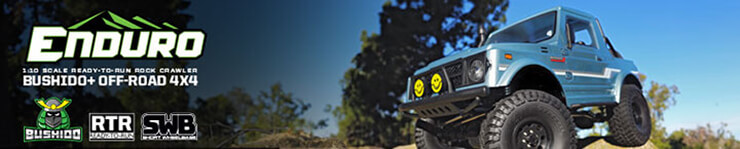 ELEMENT RC ENDURO BUSHIDO PLUS TRAIL TRUCK AZUL RTR