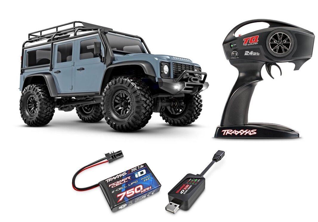 TRAXXAS LAND ROVER DEFENDER 1/18 TRX-4M 4WD ELECTRICO